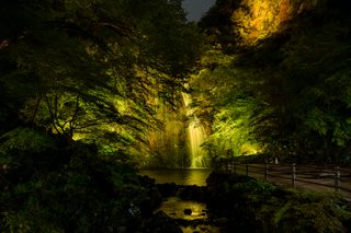 9月19日（土）～9月23日（水・祝）箕面大滝シルバーウィークライトアップ